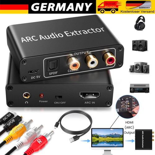 Hdmi arc audio extractor - audio,