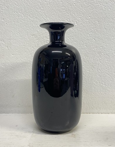 Vaso ceramica nero giovanni - ceramica,