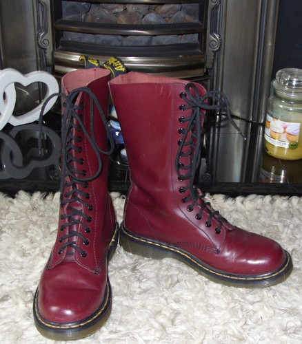 Stivali martens 1914 rosso - dr,