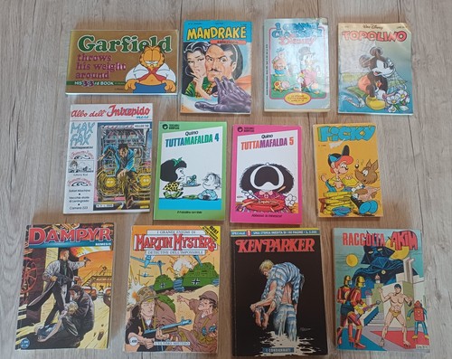 Collezione vintage fumetti