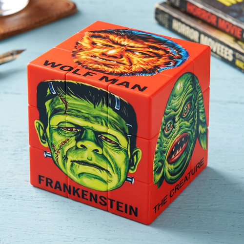 Classic monsters puzzle cube - monsters, |