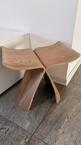 Sgabello butterfly legno - sgabello,