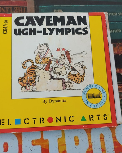 Caveman ugh lympics - ugh-lympics, commodore