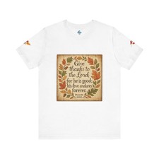 Maglietta Autunno Salmi 107:1