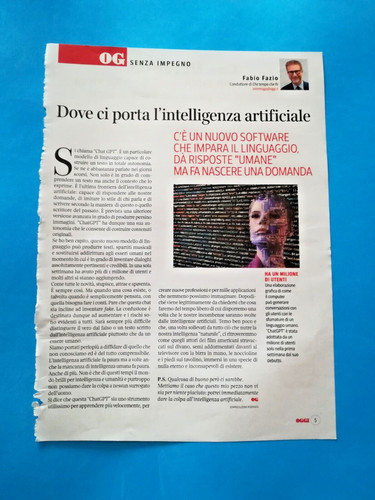 Ritaglio articolo giornale - articolo,