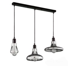 Lampadario binario Con 3 luci
