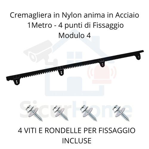 Cremagliera cancello - cremagliera,