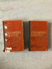 Enciclopedia Garzanti 2 volumi