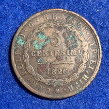 ITALIA: SARDEGNA: 5 Centesimi