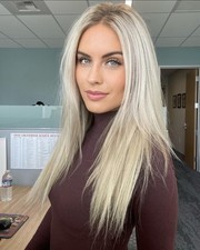  Parrucca bionda marrone