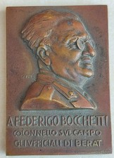 PLACCA CENTRO OSPEDALIERO BERAT ALBANIA FEDERICO BOCCHETTI CAMPO OSPEDALE CRI