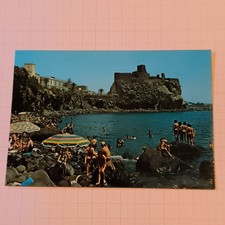 CATANIA - ACI CASTELLO - LA SCOGLIERA  - VECCHIA CARTOLINA A COLORI