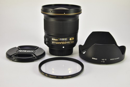 Nikon nikkor 20mm - af-s,
