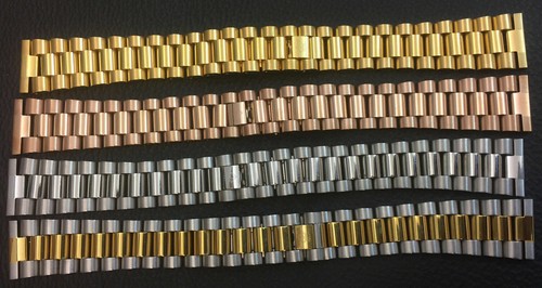 Bracciale acciaio 20mm rosa - bracciale,