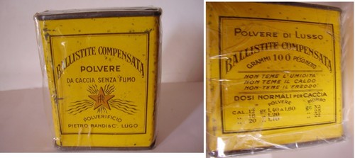 Scatola latta vuota - vuota, per