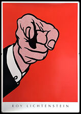 1989 * Manifesto, Poster Arte "Roy Lichtenstein - Untitled, 1973" Italia (A-)