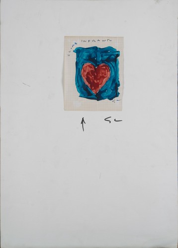 Dipinto pop art cuore - pop, "cuore"