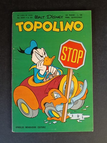Topolino libretto originale - topolino,