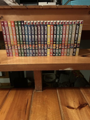 Campana zatch manga - zatch!, volumi
