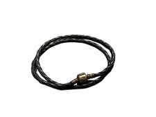 Genuine Pandora Black Leather