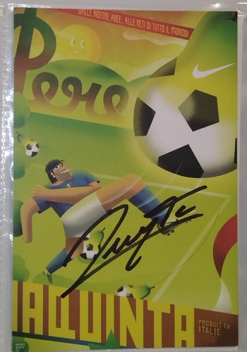 Autografo vincenzo iaquinta - autografo,