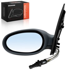 Specchietto SX Convesso Manuale Pieghevole Verniciabile per Smart Cabrio City