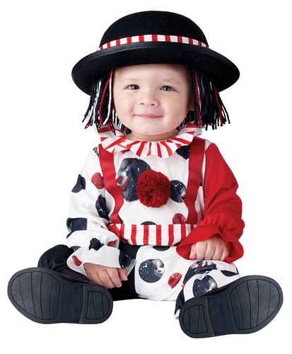 Costume clown circo neonato - costume,