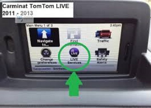 Renault carminat tomtom live - renault,