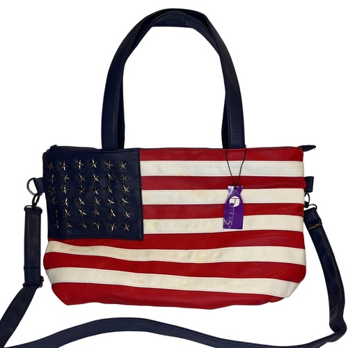 Borsa donna bandiera americana