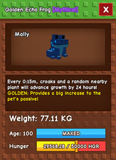 ? Enorme rana eco - 15 secondi di recupero ? Roblox coltiva un giardino ?‍? GAG economico