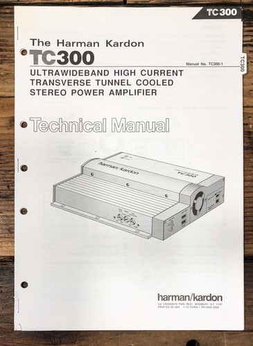 Harmon kardon 300 - tc-300, tc300