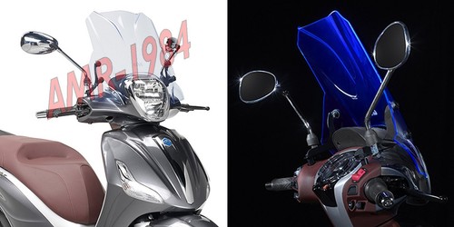Cupolino basso blu ice - cupolino,