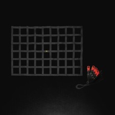 RETE X FINESTRINO NERA 75 CM