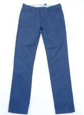 Adidas Originals Pantalone Rekord Blu 5 Tasche Uomo 32x35 Nuovo con etichette