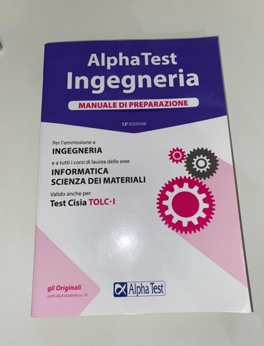 Alpha test ingegneria manuale - test,