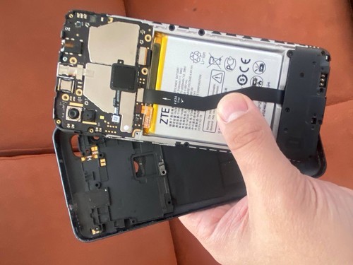 Zte a51 difettoso crepa - zte,
