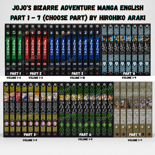 Jojo bizarre adventure manga - bizarre,