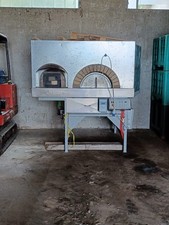 Forno pizza legna gas rotante - forno,