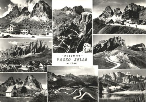 Passo sella dolomiti - passo,