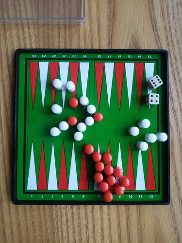 Gioco backgammon magnetico