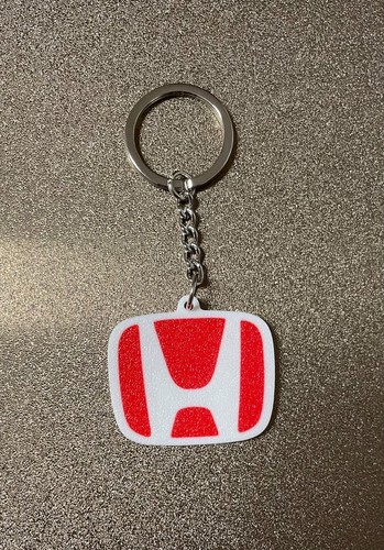 Portachiavi honda auto rosso - auto,