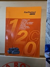 Trattore Fiat 120C Del 1975 Catalogo Parti Di Ricambio Originale D'epoca 