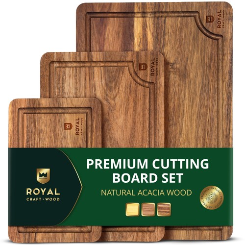 Royal craft wood tagliere - wood, in