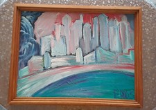 EROS RIZZO: Quadro Olio su