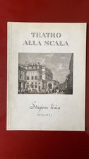 MARIA CALLAS programma di sala