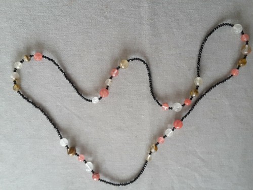 Collana donna pietre - , dure