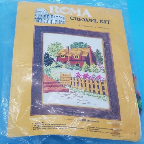 Kit ricamo crewel - , vintage