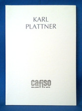 Karl Plattner, opera grafica, 1991. Cafiso Galleria d'arte Milano illustrato
