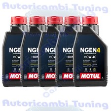 5 Litri LT Olio Motul Motore Auto NGEN 4 NGEN4 10W40 ACEA A3 B4