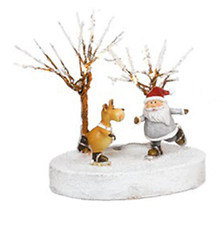 Statuine Babbo Natale e Renna
